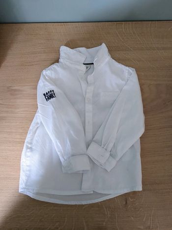 Chemise manches longues