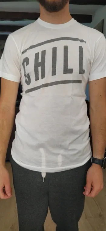 Teeshirt blanc chill