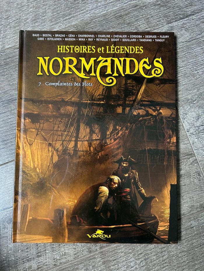 BD normandes « Complaintes des flots »