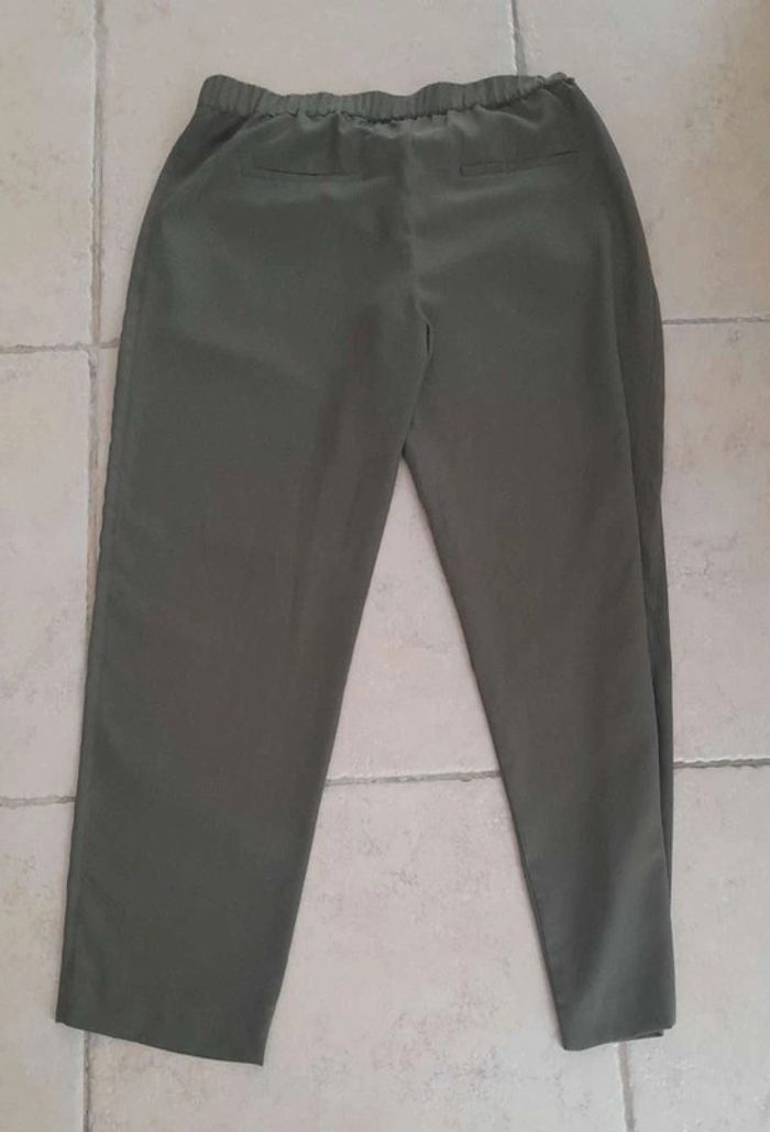 Pantalon fluide kaki