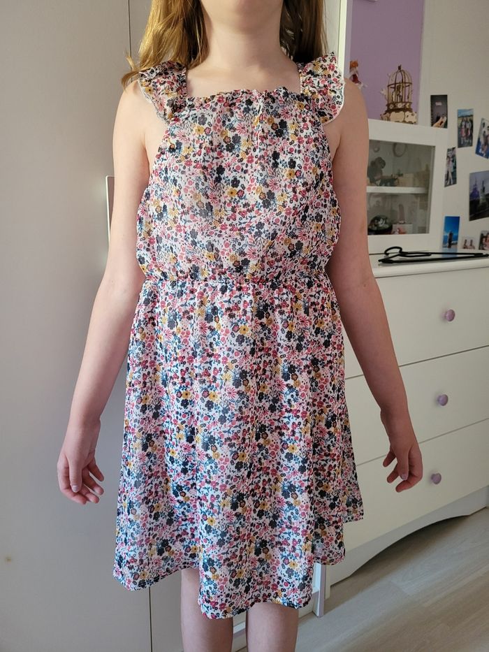 Robe été fleurie 10 ans gemo - photo numéro 4