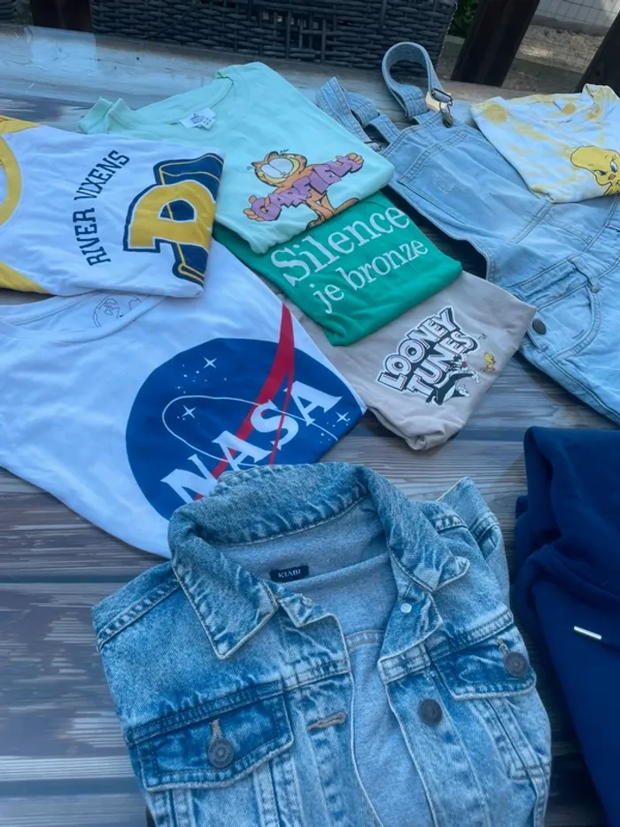 Lot vêtements hauts taille XS - photo numéro 5