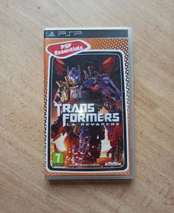 Jeu psp transformer la revanche