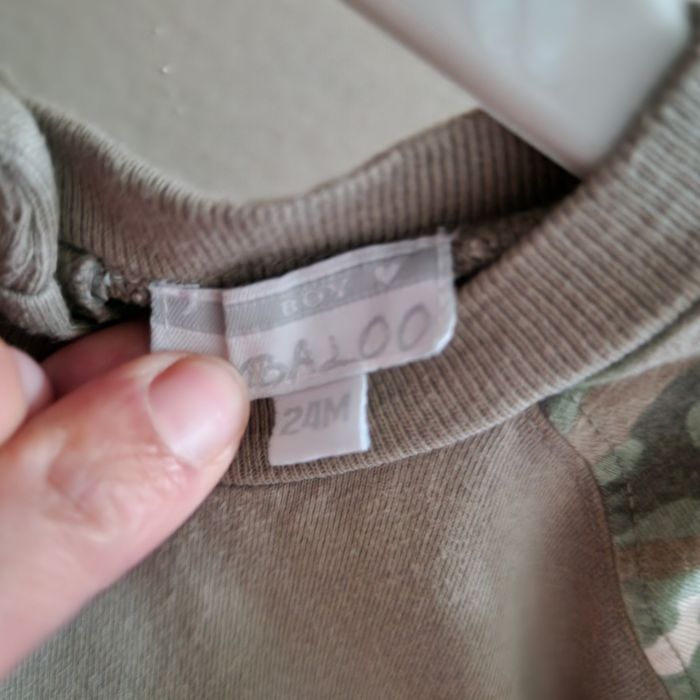 2 ans tee-shirt kaki - photo numéro 3