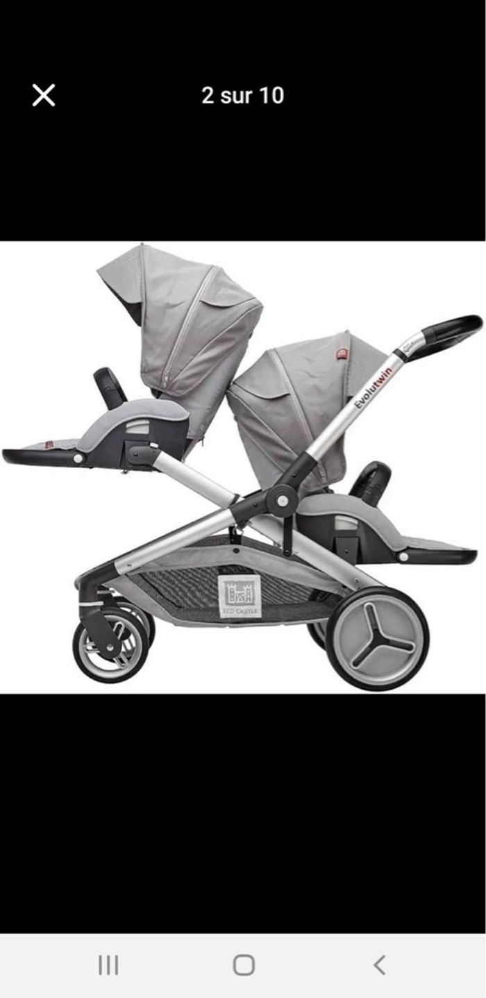 Poussette double Red Castle Evolutwin - photo numéro 5