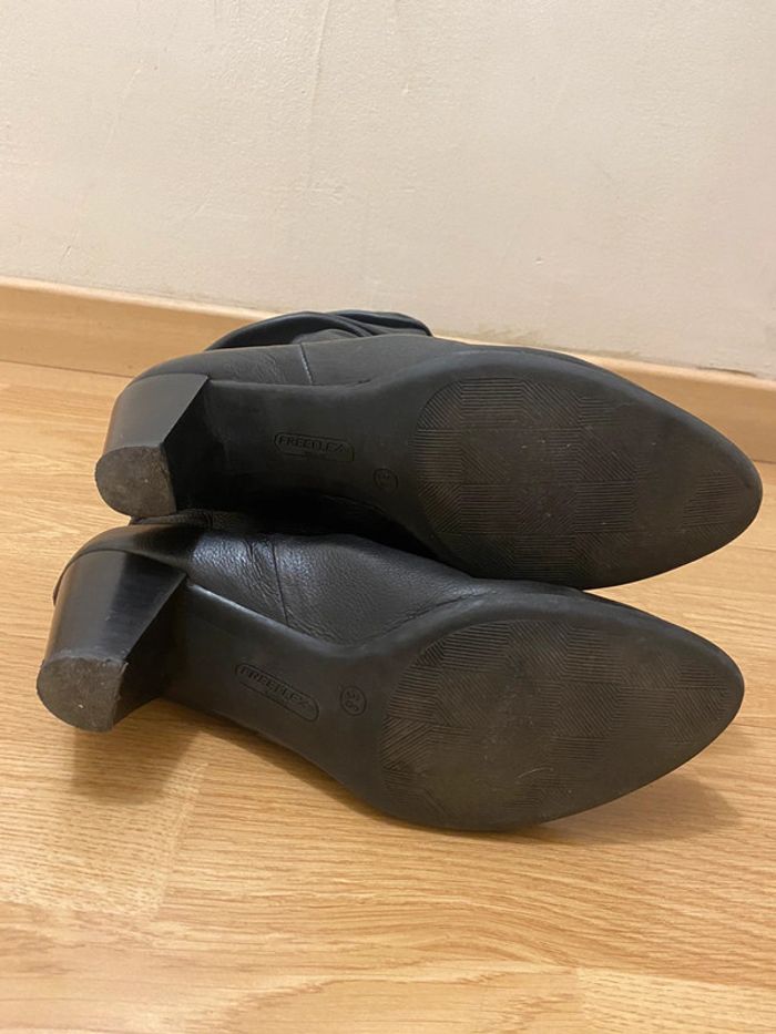 Bottines noires Freeflex Taille 38 - photo numéro 8