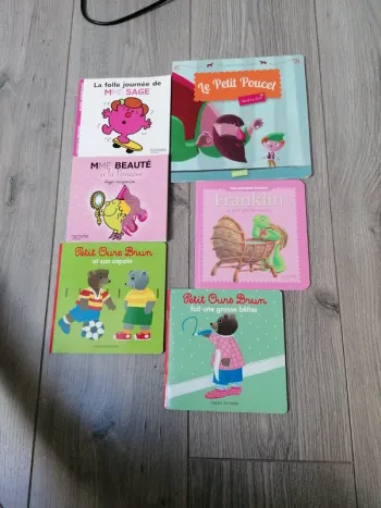 Lot de 6 livres enfants