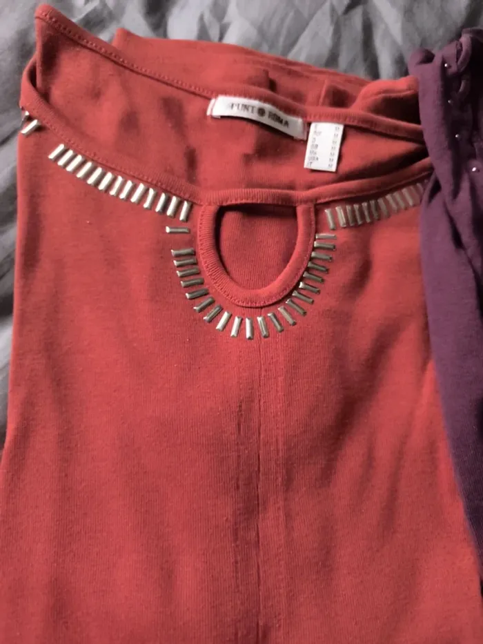 Lot de 4 tee shirts manches longues Punto roma taille M - photo numéro 3