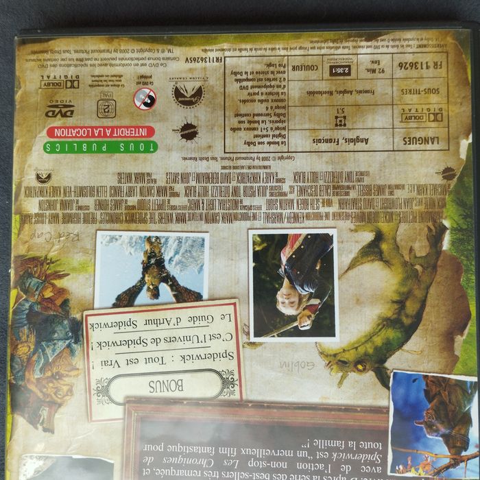 DVD Les chroniques de Spiderwick - photo numéro 6