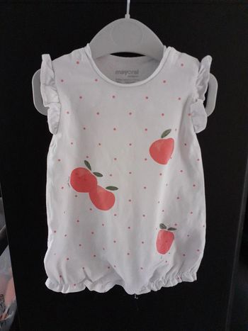 Combishort fille taille 4-6mois - Mayoral