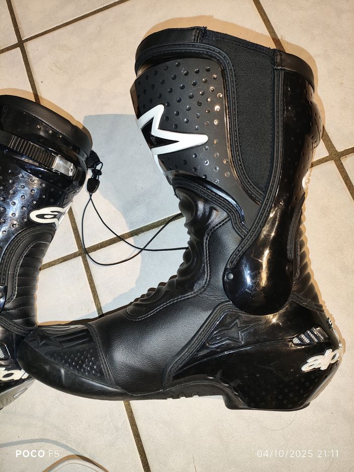 Bottes motard alpinesstar smx taille 45 - photo numéro 5