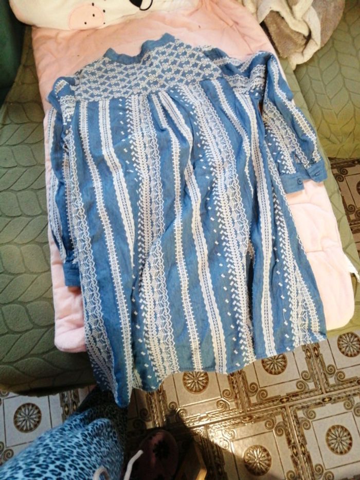 Robe brodée zara - photo numéro 7