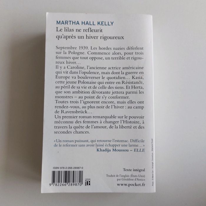 Livre - Le lillas ne refleurit qu'après un hiver rigoureux - photo numéro 2