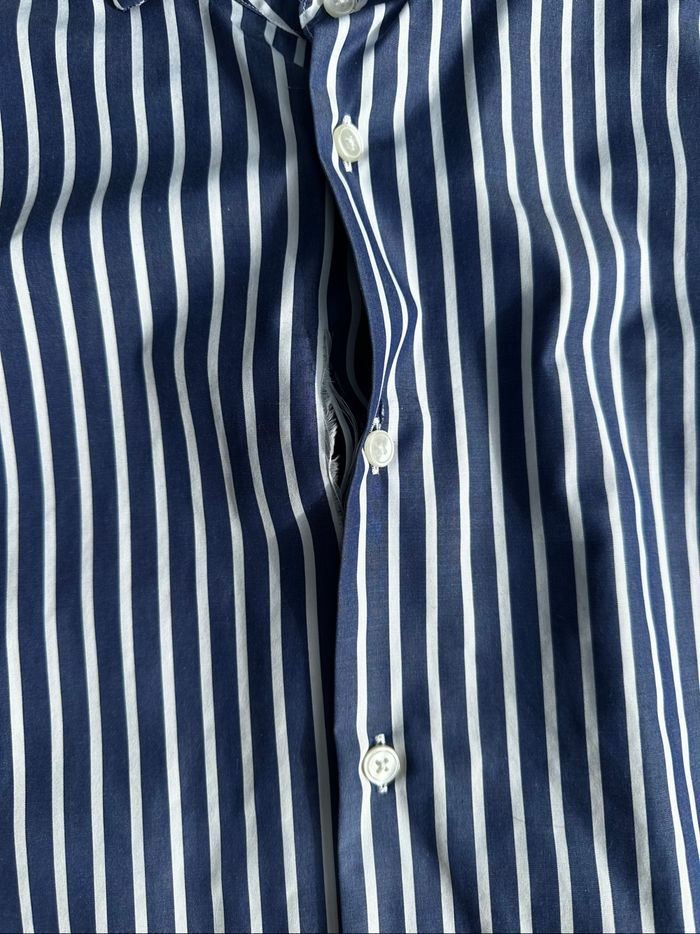 Chemise BOSS Slim Fit à rayures Taille 44  👔 - photo numéro 4
