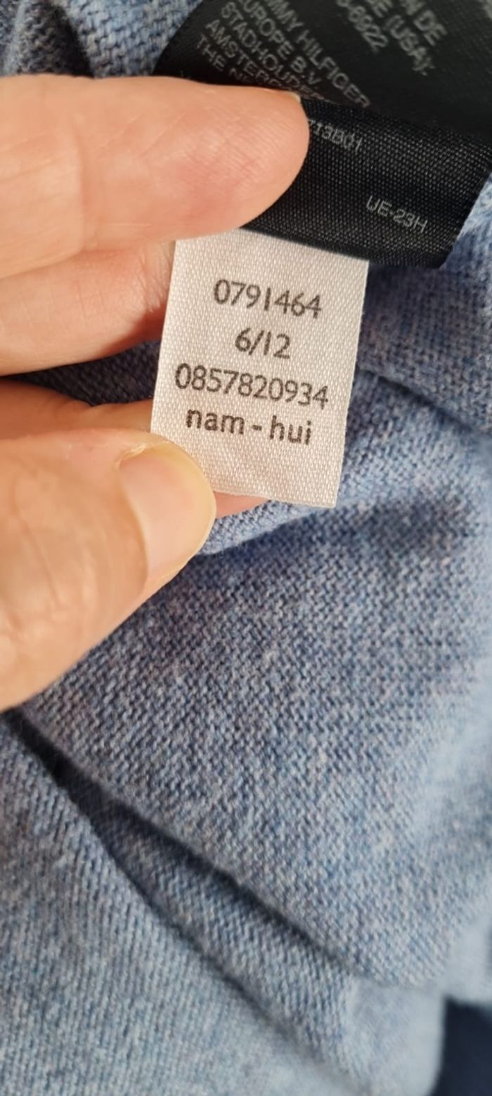 Pull en laine et cachemire Tommy hilfiger - photo numéro 7