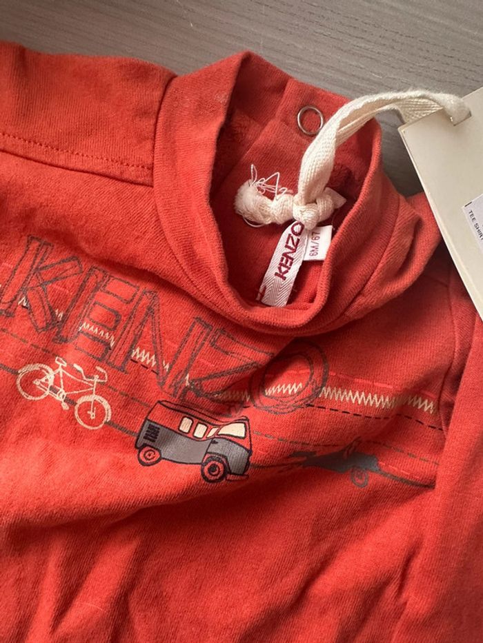 Pull tshirt a manches kenzo - photo numéro 3