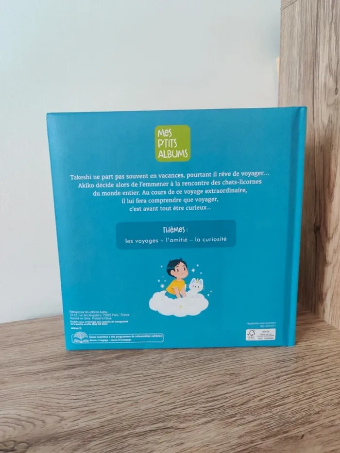 Livre enfant Akiko Le voyage extraordinaire - photo numéro 2