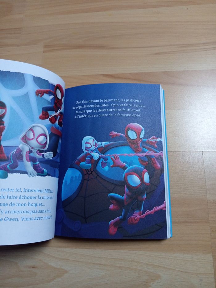 Livre enfant histoire spiderman - photo numéro 4