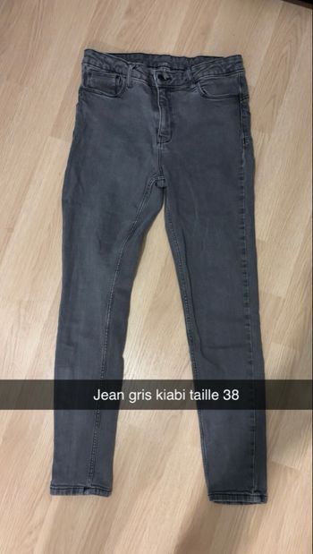 Jean gris kiabi 