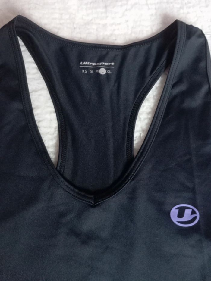 Beau Débardeur Sport Neuf avec fonction Quick Dry Ultrasport Taille L - photo numéro 4