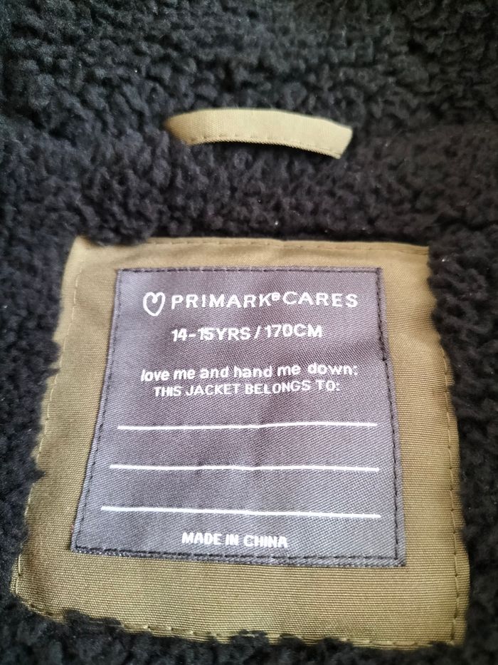 đ Parka kaki chaude - 14/15 ans (170 cm) - Primark - TrĂšs bon Ă©tat đ - photo numĂ©ro 10
