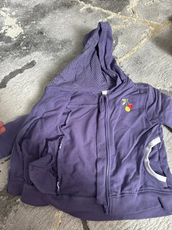 Gilet violet - photo numéro 2