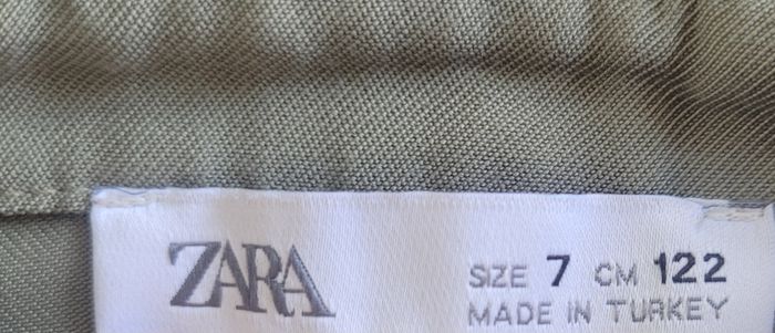 Robe manche longue kaki marque zara - photo numéro 3