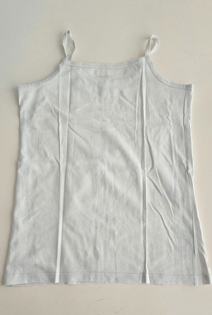 2 chemises de corps fines bretelles 8/10A - photo numéro 3