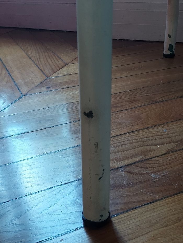 Double pupitre d'écolier vintage - photo numéro 7