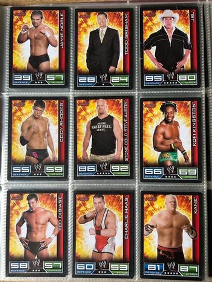 Classeur cartes  WWE  Slam Attax 2008 - photo numéro 6