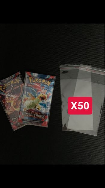 50 protections pour booster pokemon en loose