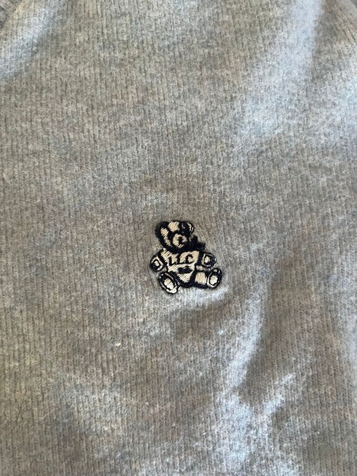 Pull bleu clair col V - photo numéro 3