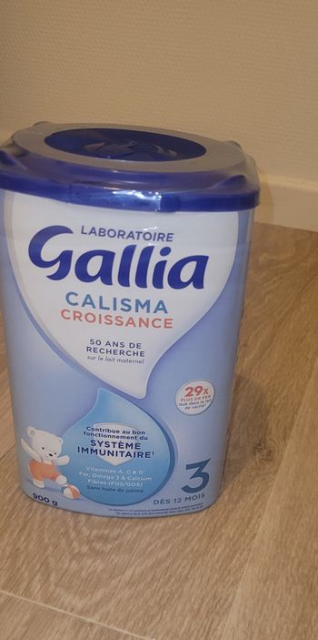 Lait Gallia 3iem âge