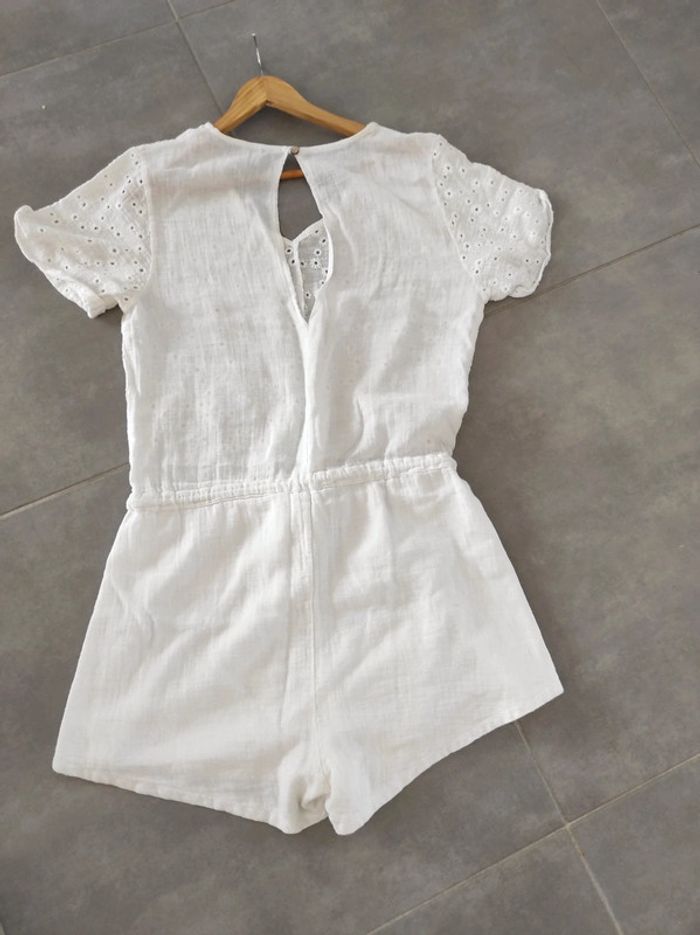 Combi short blanche taille M/L - photo numéro 5