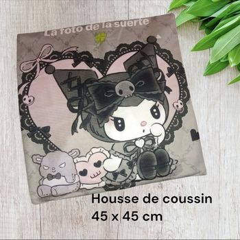 Housse de coussin kuromi