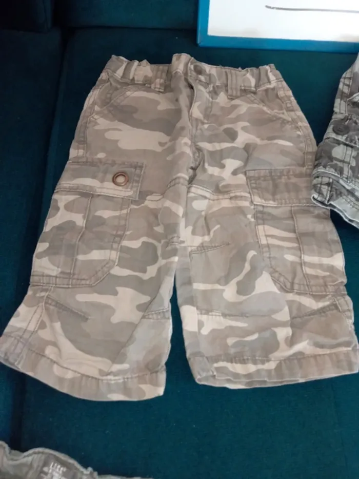 Lot de 3 short pantacourt 18/24mois - photo numéro 4