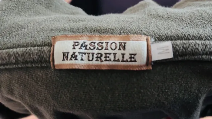 💕 veste chemisier kaki taille 38 M #passionnaturelle - photo numéro 7