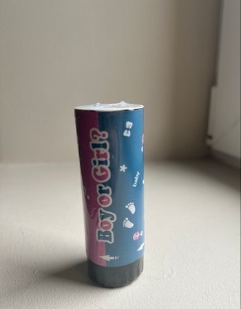 Mini canon confettis BLEU 