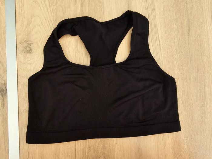 Brassière femme taille S noir - photo numéro 3