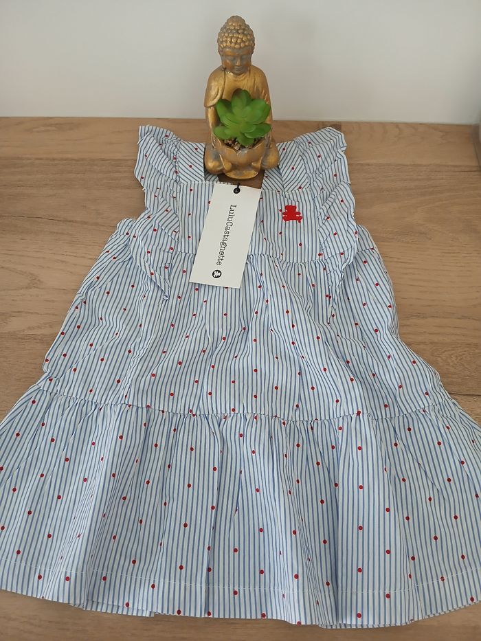 Robe lulu castagnette taille 18 mois neuf avec étiquettes