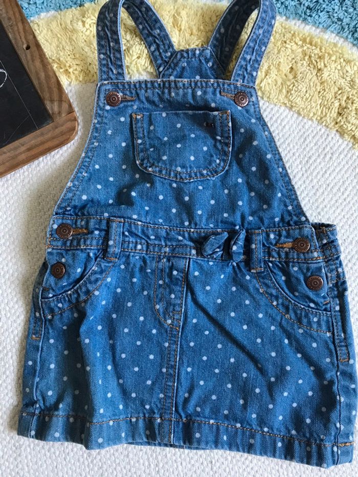 Robe salopette jean - photo numéro 2