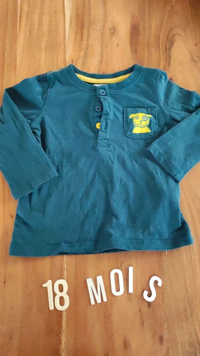 Tee short manches longues