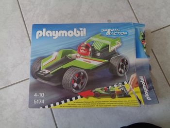 Bolide turbo - sports et actions - playmobil 5174