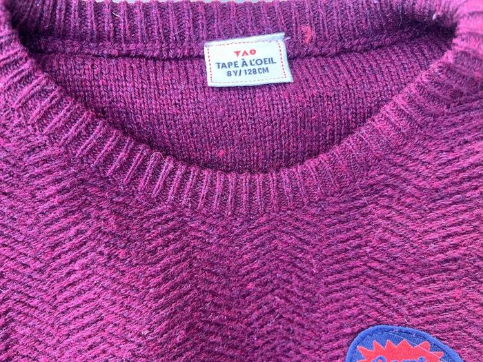 Pull grena tape à l’œil taille 8 ans - photo numéro 4