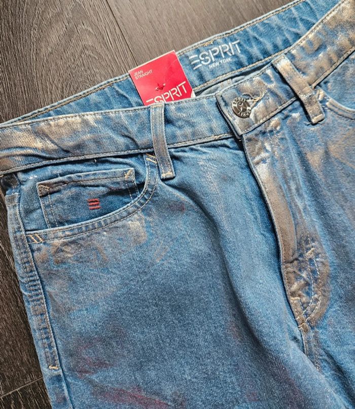 Jean Straight Esprit Taille W31/L32 🪩 - photo numéro 2