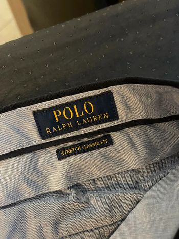 Pantalon bleu grande taille