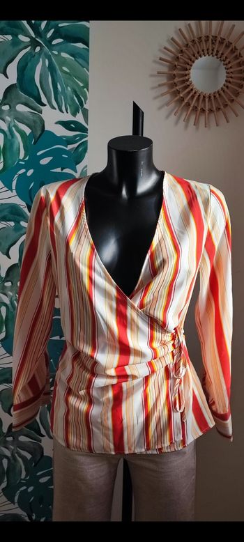 Chemise cache coeur taille S MAnoukian neuve 