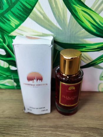 Prestige parfum extrait de parfum rubis rouge 50 ml valeur 30€