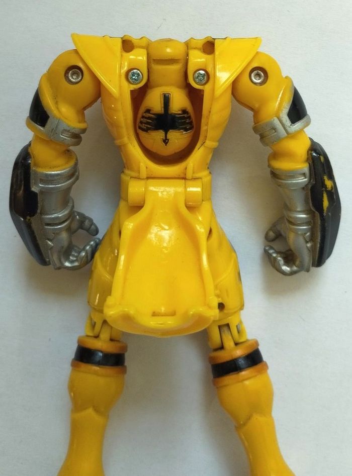 Figurine Power Rangers force jaune - photo numéro 8