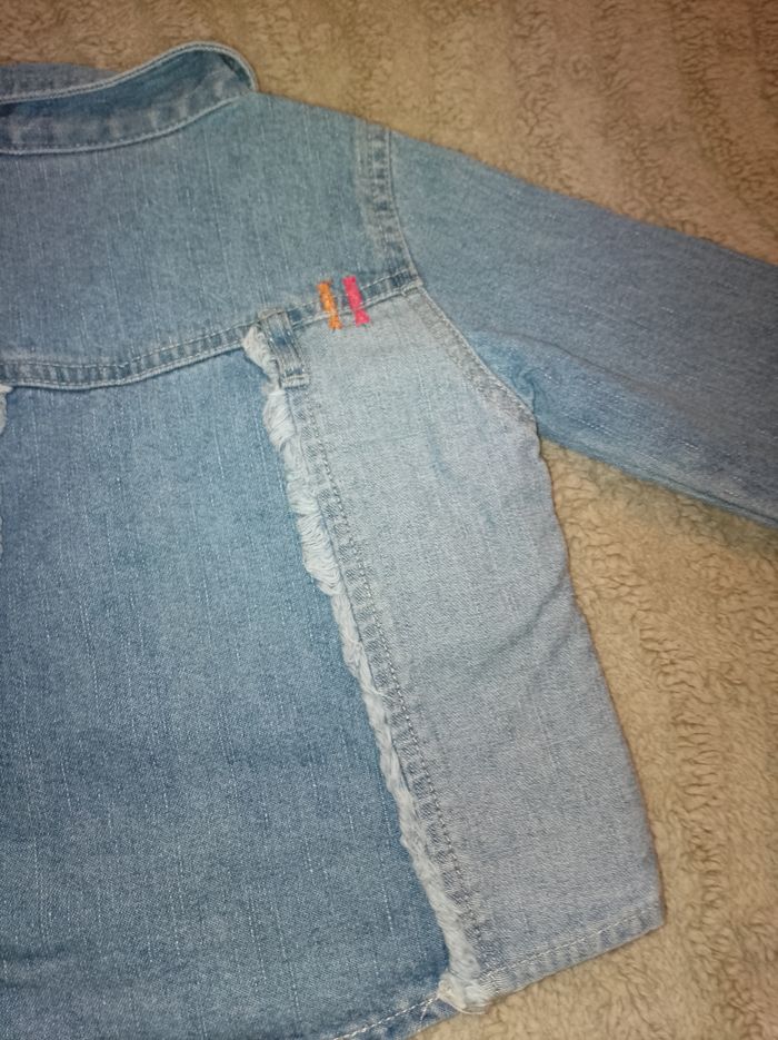 Veste en jean souple - photo numéro 8